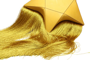 Stella Fringed Yellow <br> Shoulder strap